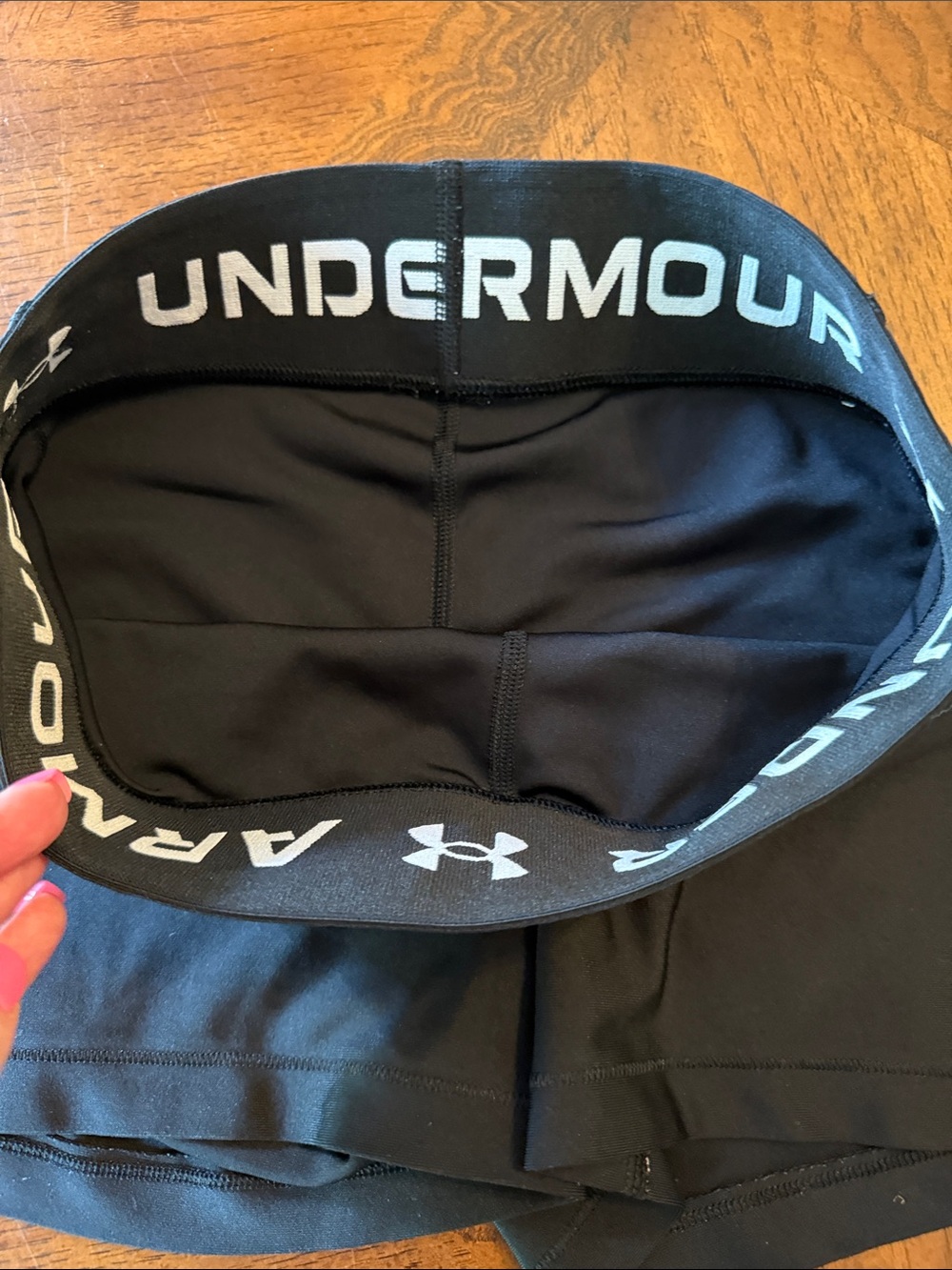 Under Armour Women’s Black Performance Bike Shorts - Picture 2 of 5